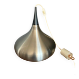 Vintage Fog & Mørup Pendant Lamp by Jo Hammerborg Denmark 1960s Aluminum