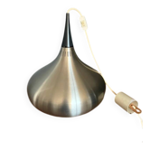 Lampe suspendue Vintage Fog & Mørup par Jo Hammerborg Danemark années 1960 en aluminium