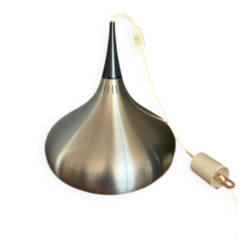 Lampe suspendue Vintage Fog & Mørup par Jo Hammerborg Danemark années 1960 en aluminium
