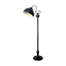 Lampe, lampadaire tôle rigitulle  années 50' underwriters laboratories