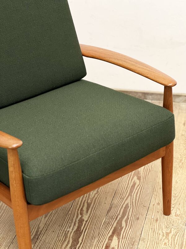 Fauteuil en teck par Grete Jalk pour France and Son, 1950s