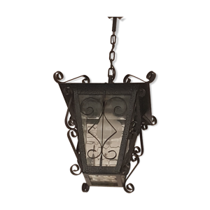 Suspension ancienne lanterne