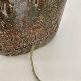 Large ceramic table lamp by Bitossi, 1970s