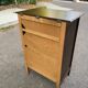 Bibus Louis XV bookcase in solid wood with dark oak finish