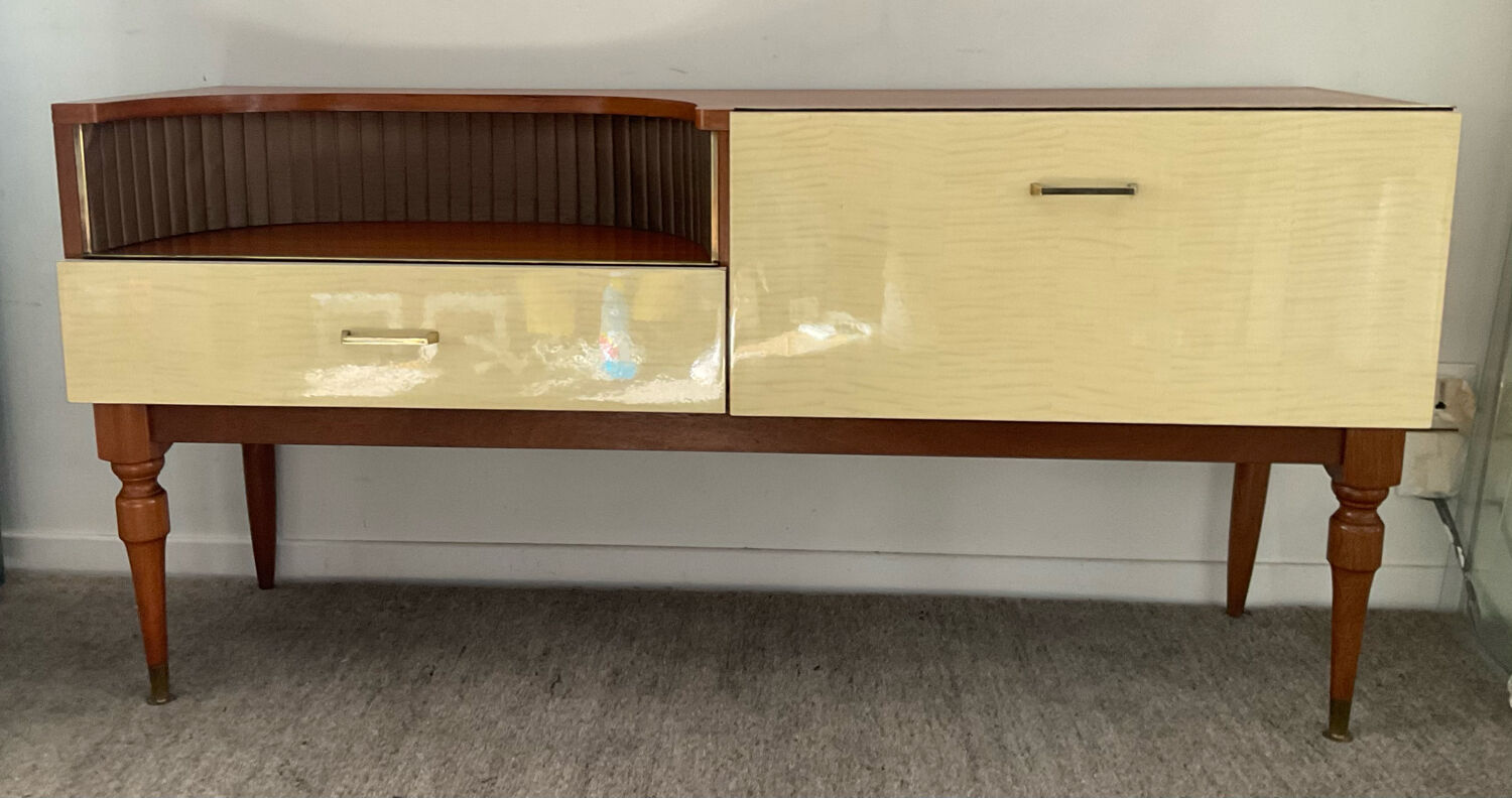 Enfilade vintage tv furniture from the 60s