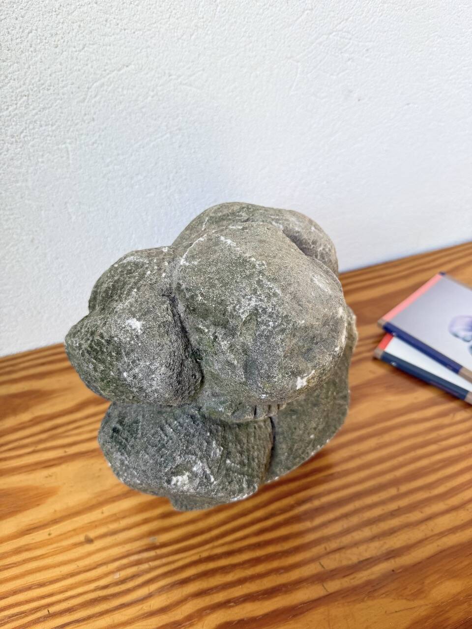 Stone sculpture of a man