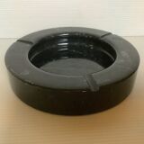 Empty ashtray black marble pocket