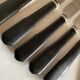 Set of 8 knives Cluny Vieux Paris 1920 black Bakelite handle