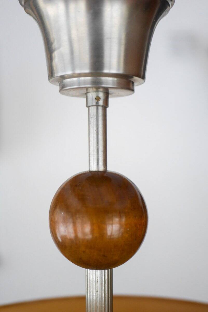 Scandinavian Art Deco glass pendant light, 1930s