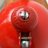 Red German table lamp mid-century 6556 by Christian Dell for Kaiser Idell, 1960s