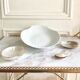 Porcelain shell hollow dish