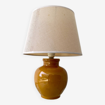 Lampe Kotska, céramique, abat-jour, années 70