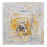 Abstract painting table