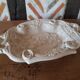 Dish patinated off-white