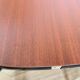 4 wooden chairs and formica kitchen
