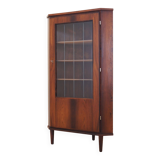 Vitrine en palissandre, design danois, années 1970, production : Danemark