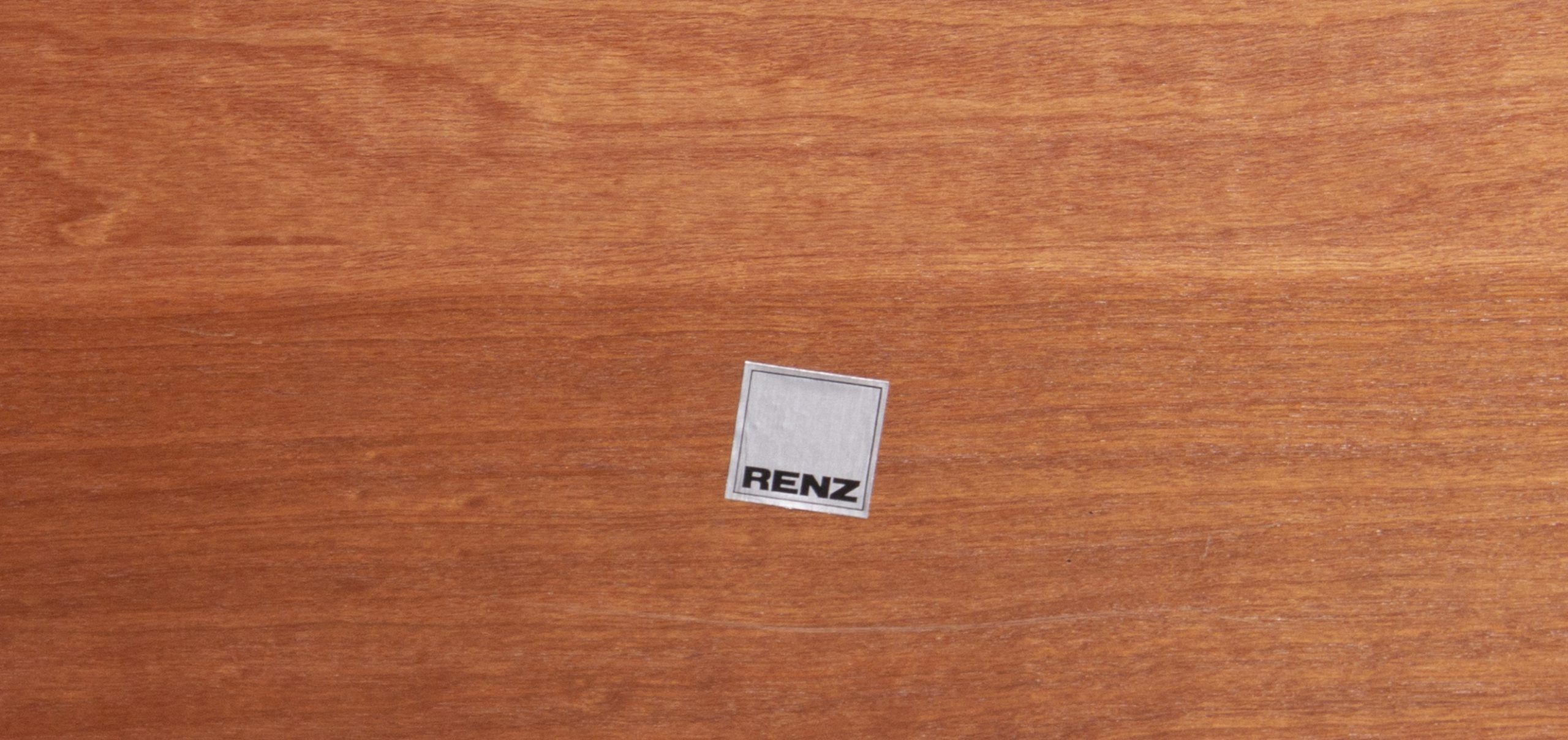 Renz wall shelf designed by Walter Wirz in beech 200 cm