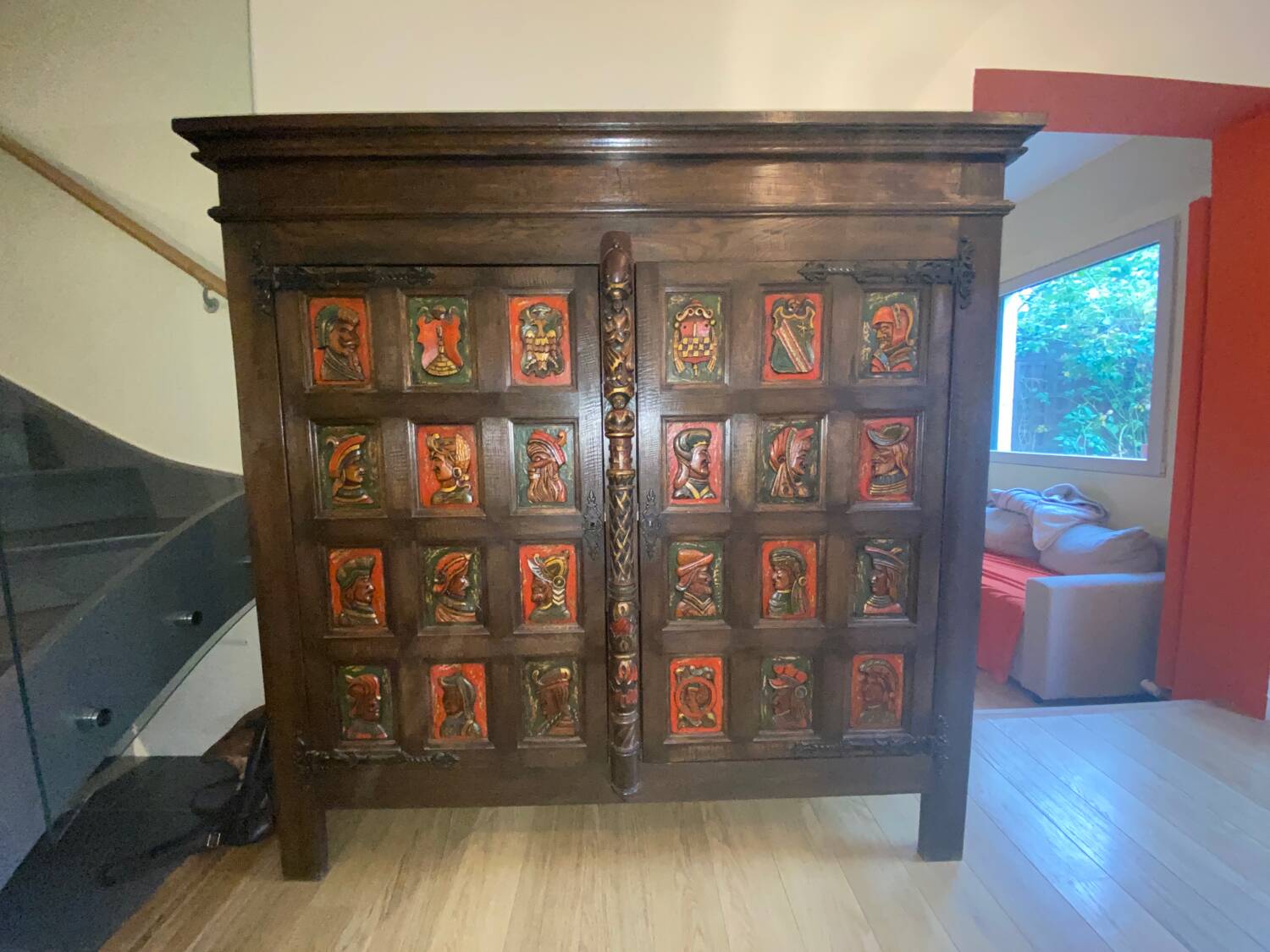 High medieval style sideboard