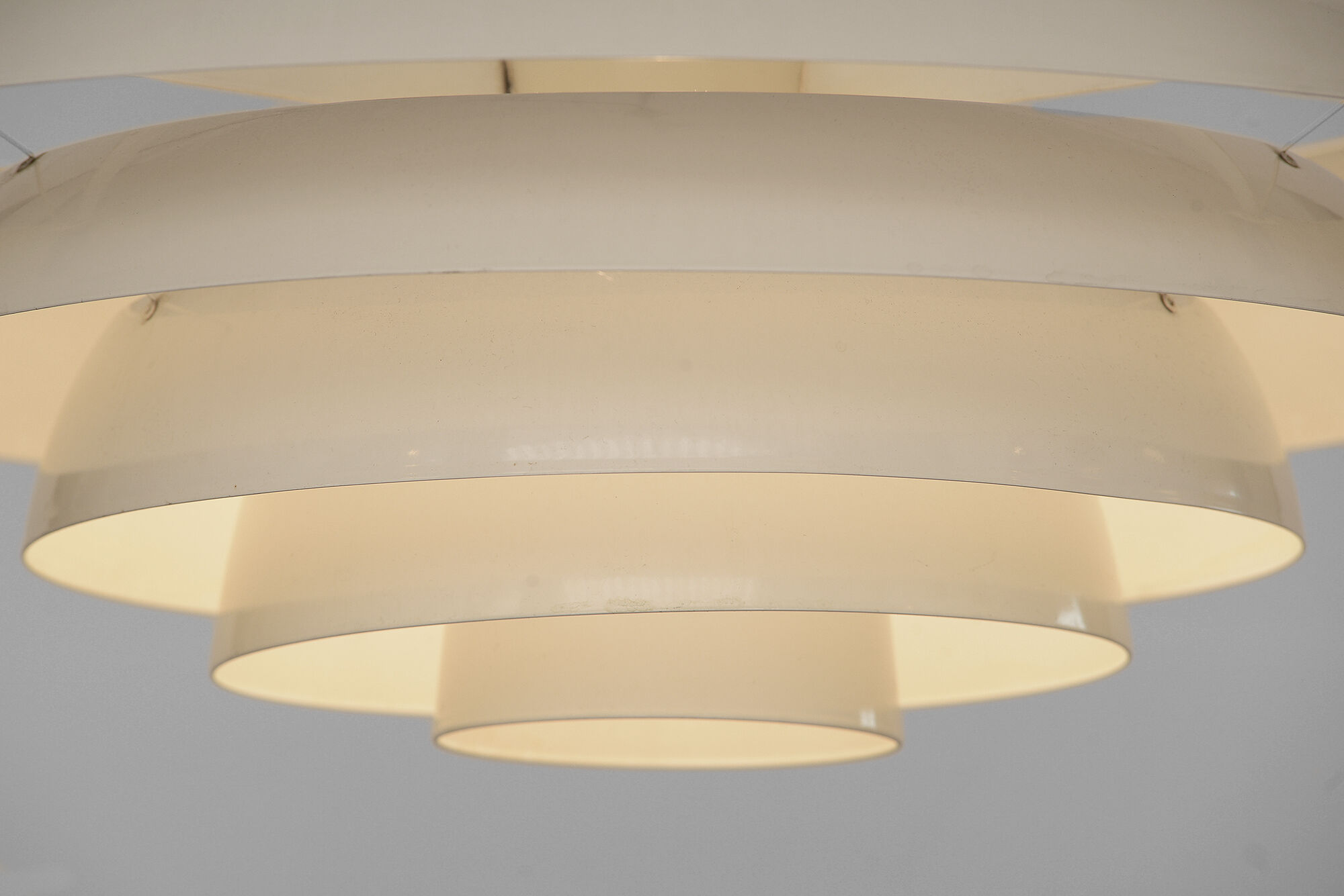 Space age XL pendant light by Fagerhults belysning. Sweden 1970s