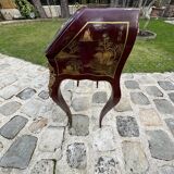 Slope desk - Louis XV style - Chinese lacquer