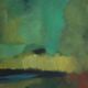 Modern painting signed by Gian Rodolfo D'Accardi "Ride in the Woods" 1955