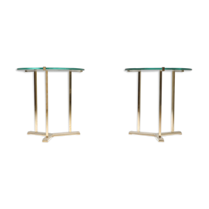 Tables d'appoint en laiton