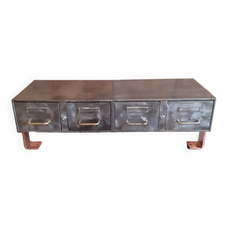 Industrial TV sideboard