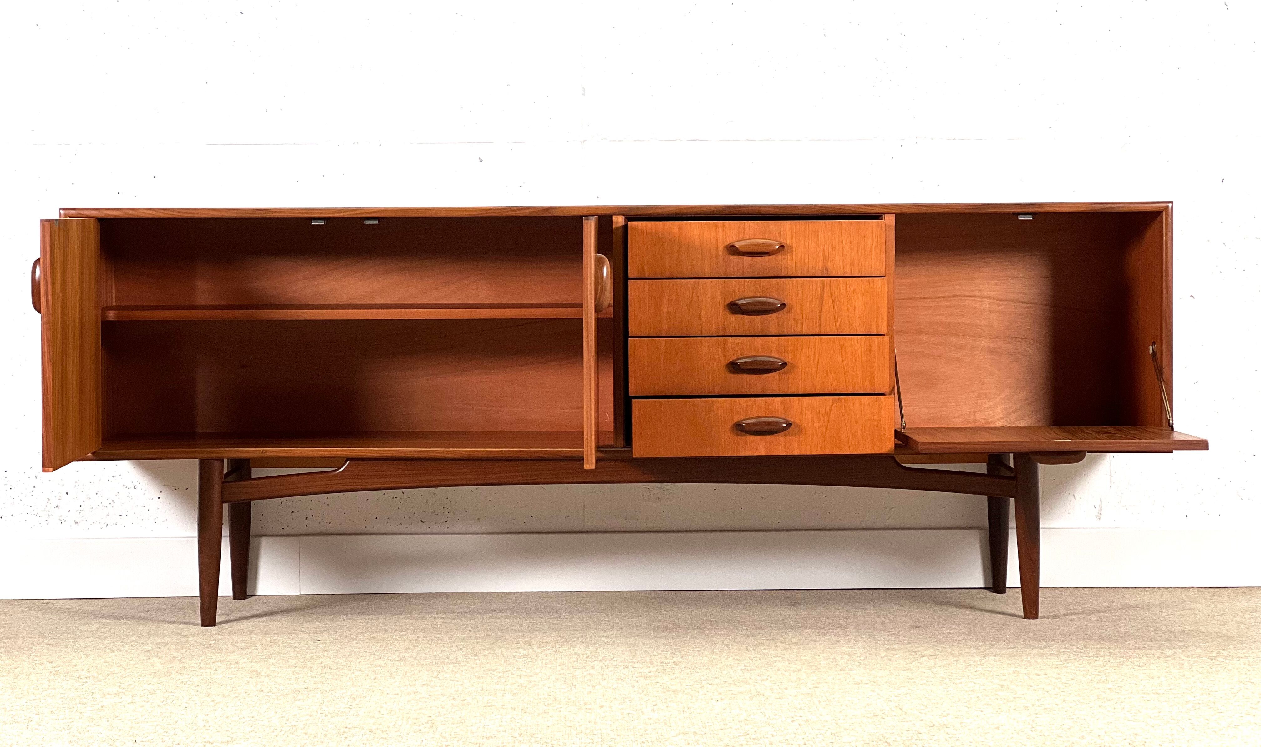 Mid-Century teak sibeboard by G-Plan Brasilia Collection