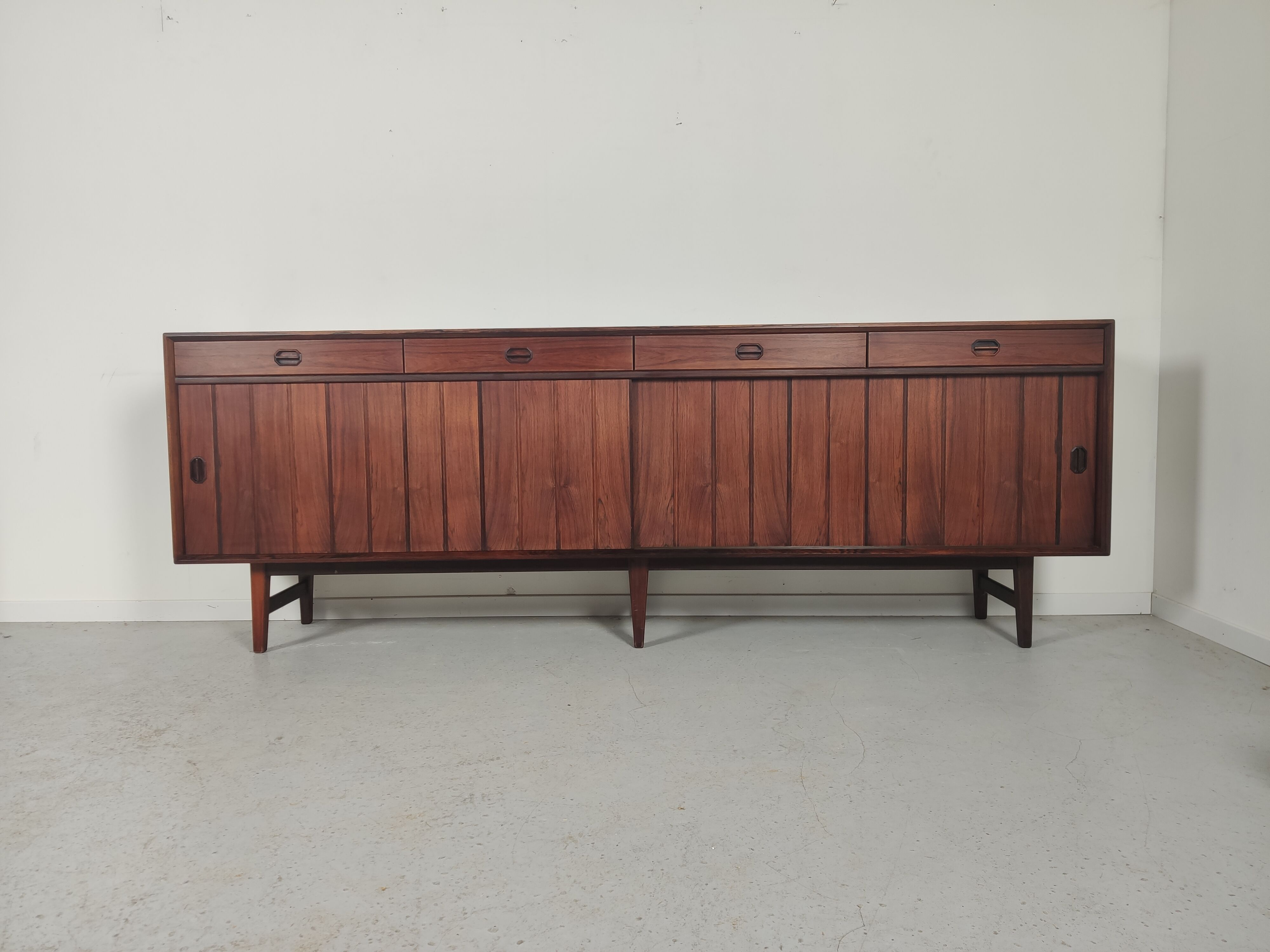 Rosewood line by sibast sliding doors denmark 1960s