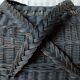 Bresse woven & blackened wicker basket, early 20th century