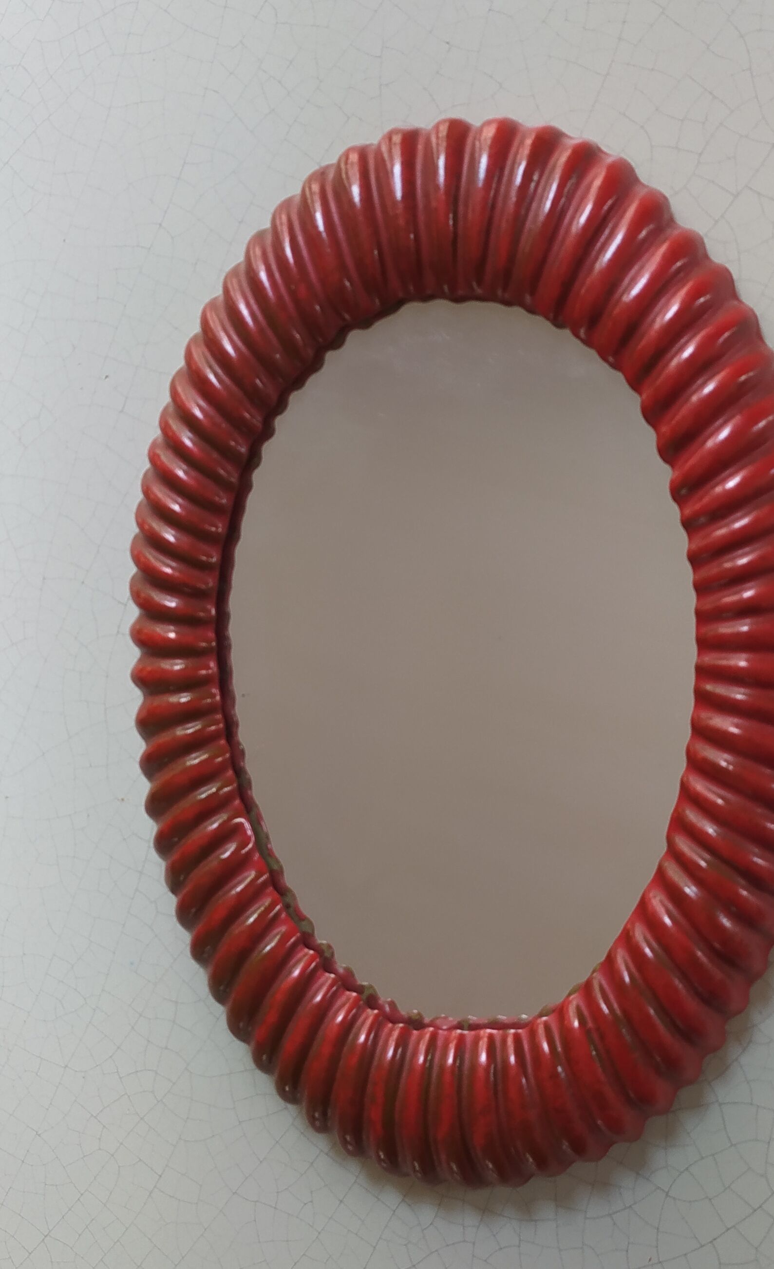 Ceramic mirror 21x30cm