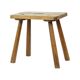 Characterful Milk Stool Solid Wood Stool Rustic
