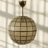 Stained glass lamp, 1950s