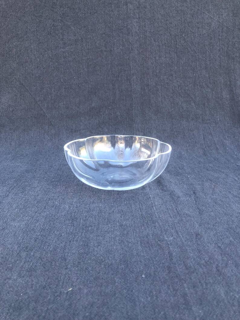 Baccarat crystal table centerpiece/fruit/salad bowl, France, mid-to-late 20