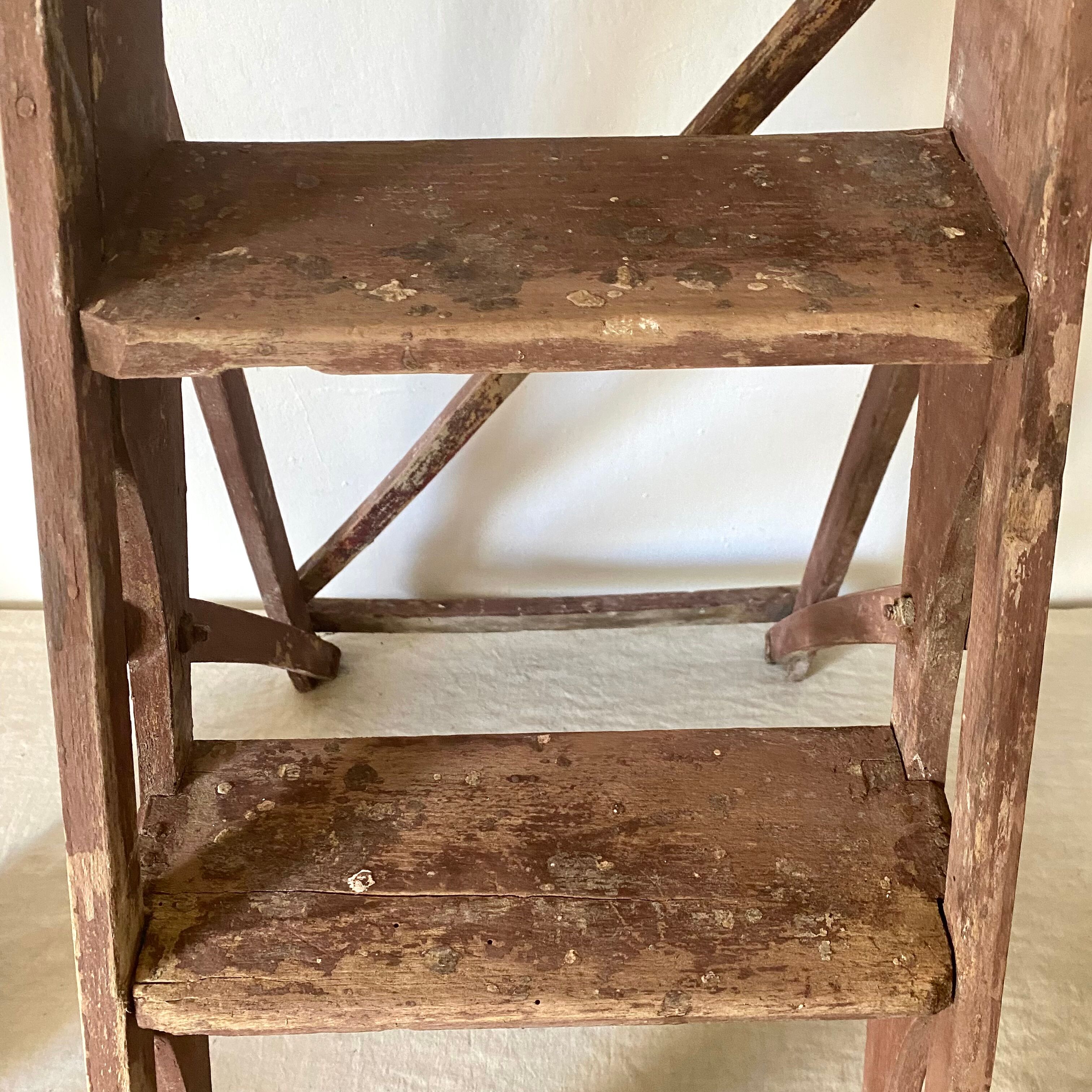 Ancient painter's stepladder