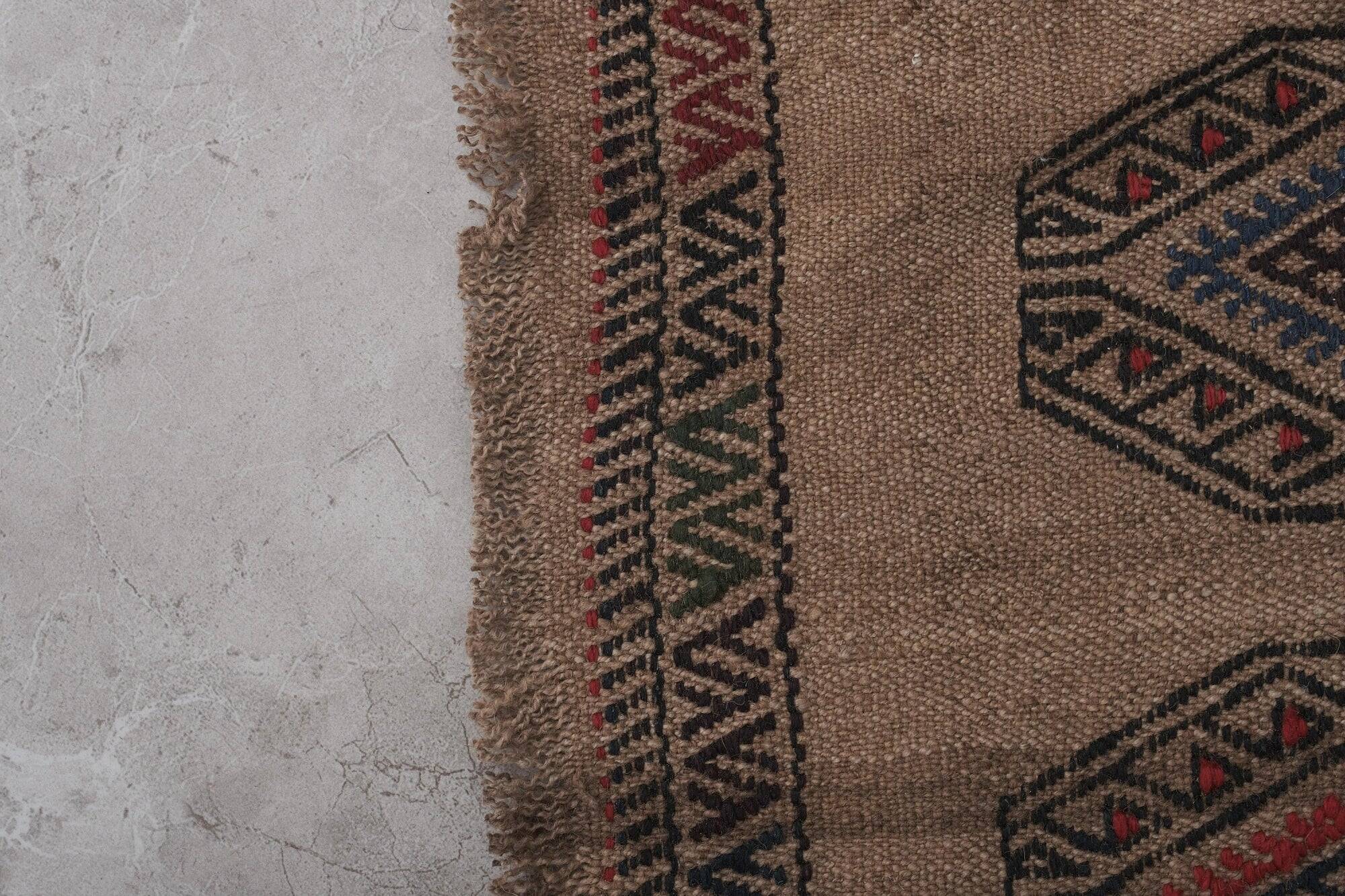 Vintage Turkish hallway rug 42x402 cm