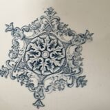 Iron earth fruit bowl, garland model