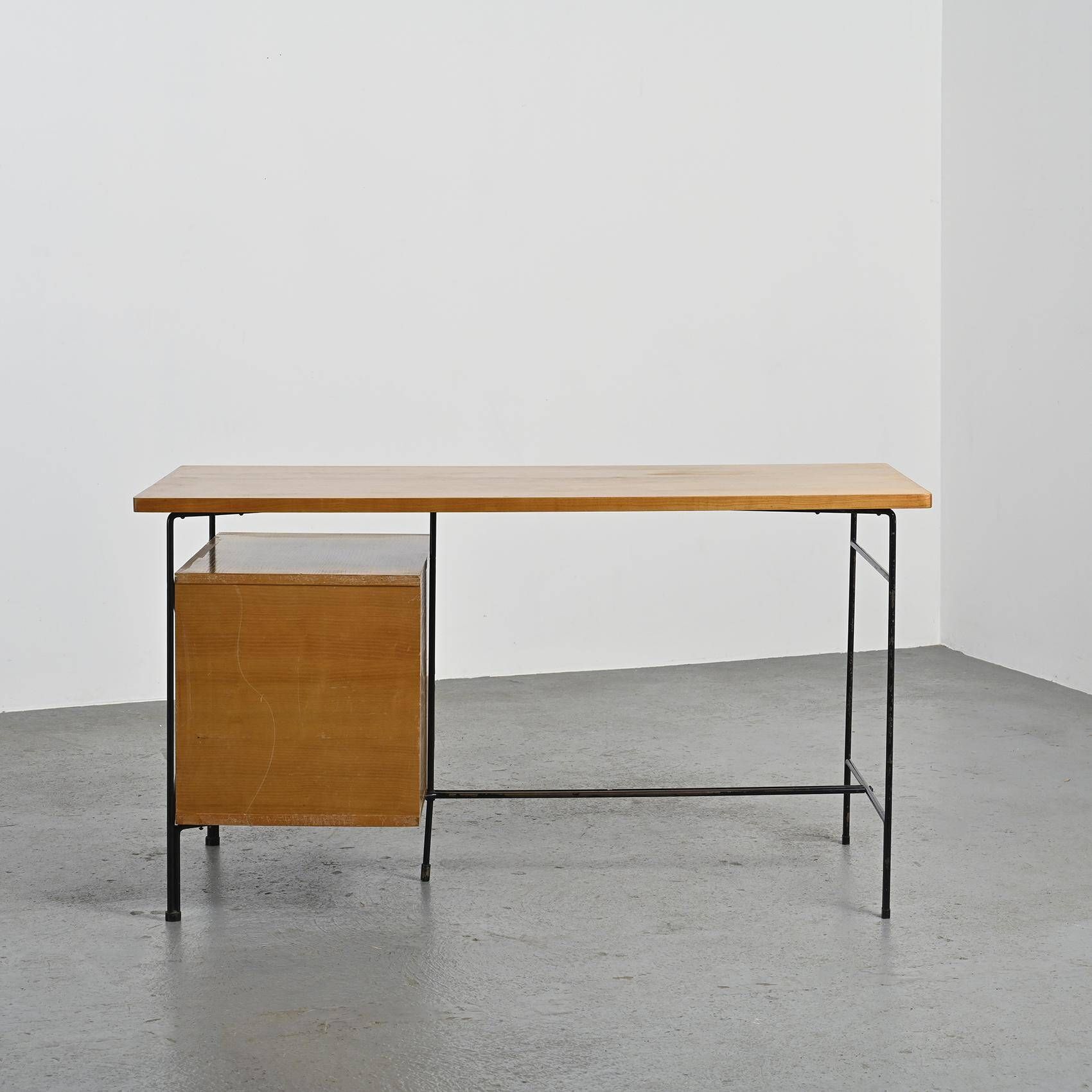Modernist Desk by ARP, Minvielle France circa 1955