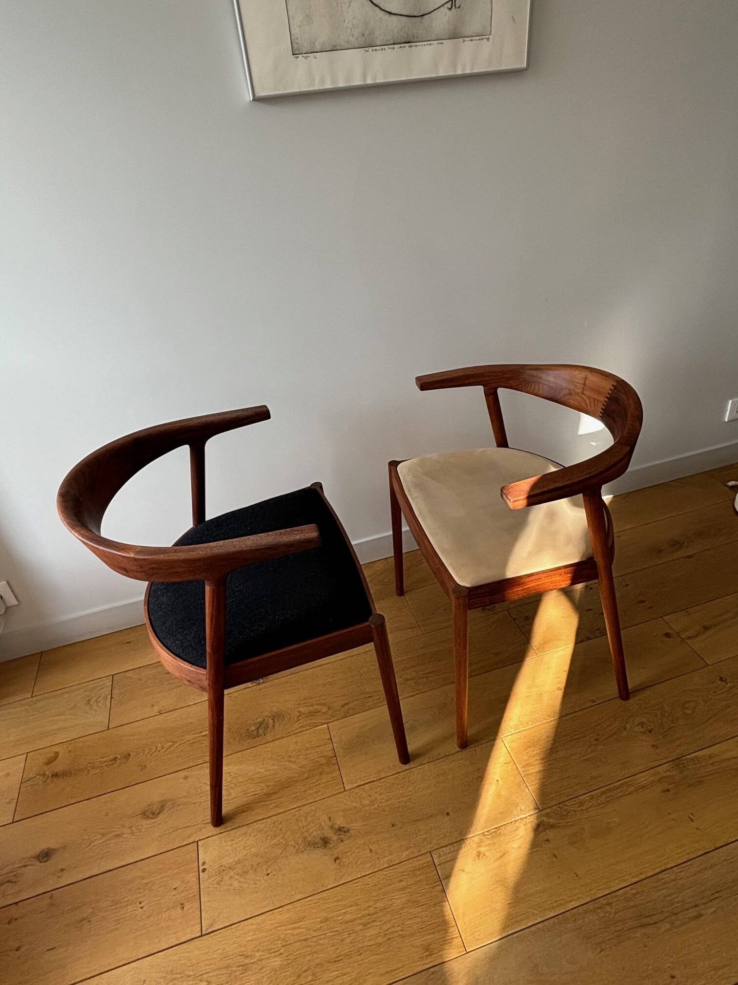 2 Anders Norgaard chairs - Denmark 1980s