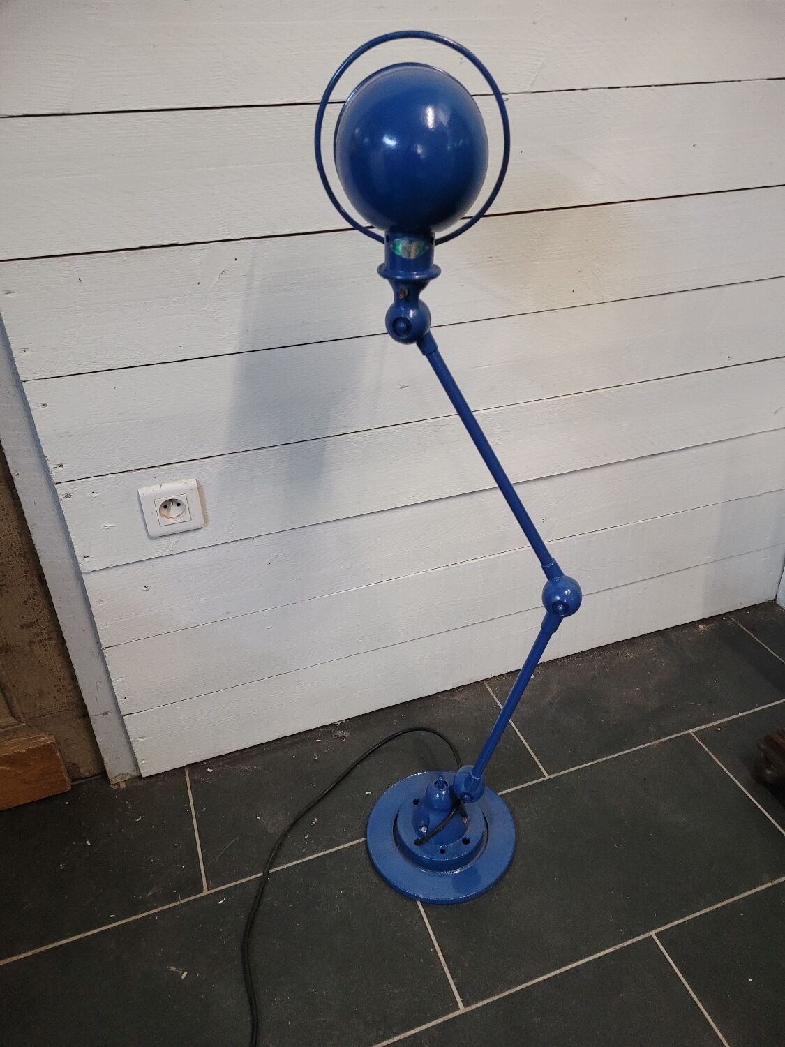 Old Jielde two-arm lamp