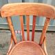 Vintage wooden antique office chair
