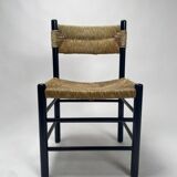 Mid-Century Dordogne Chairs in the style of Charlotte Perriand, 1960s, Set of 4