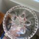 Chandelier, candelabra in bubbled blown glass
