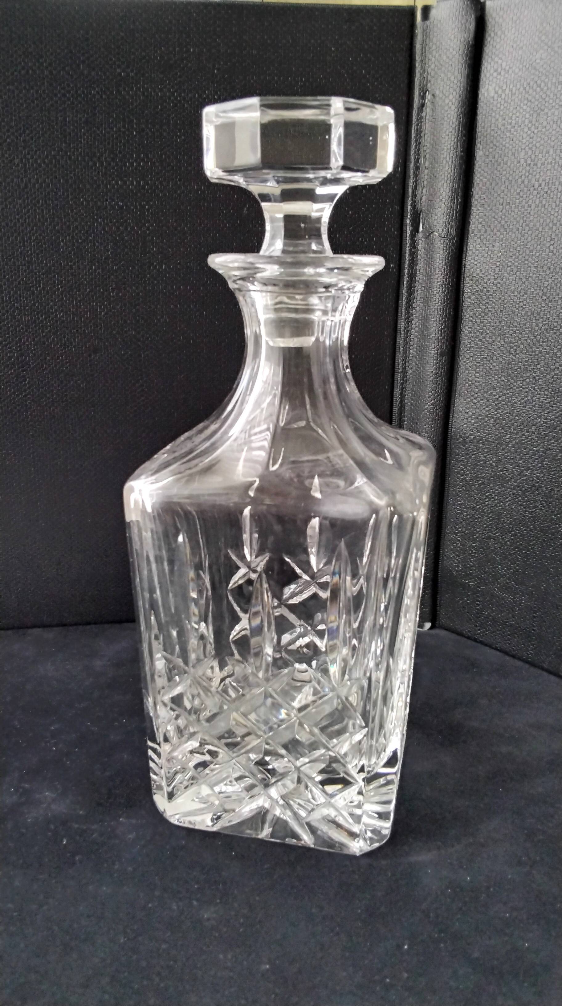 Carafe à whisky en Cristal Cartier Gilles