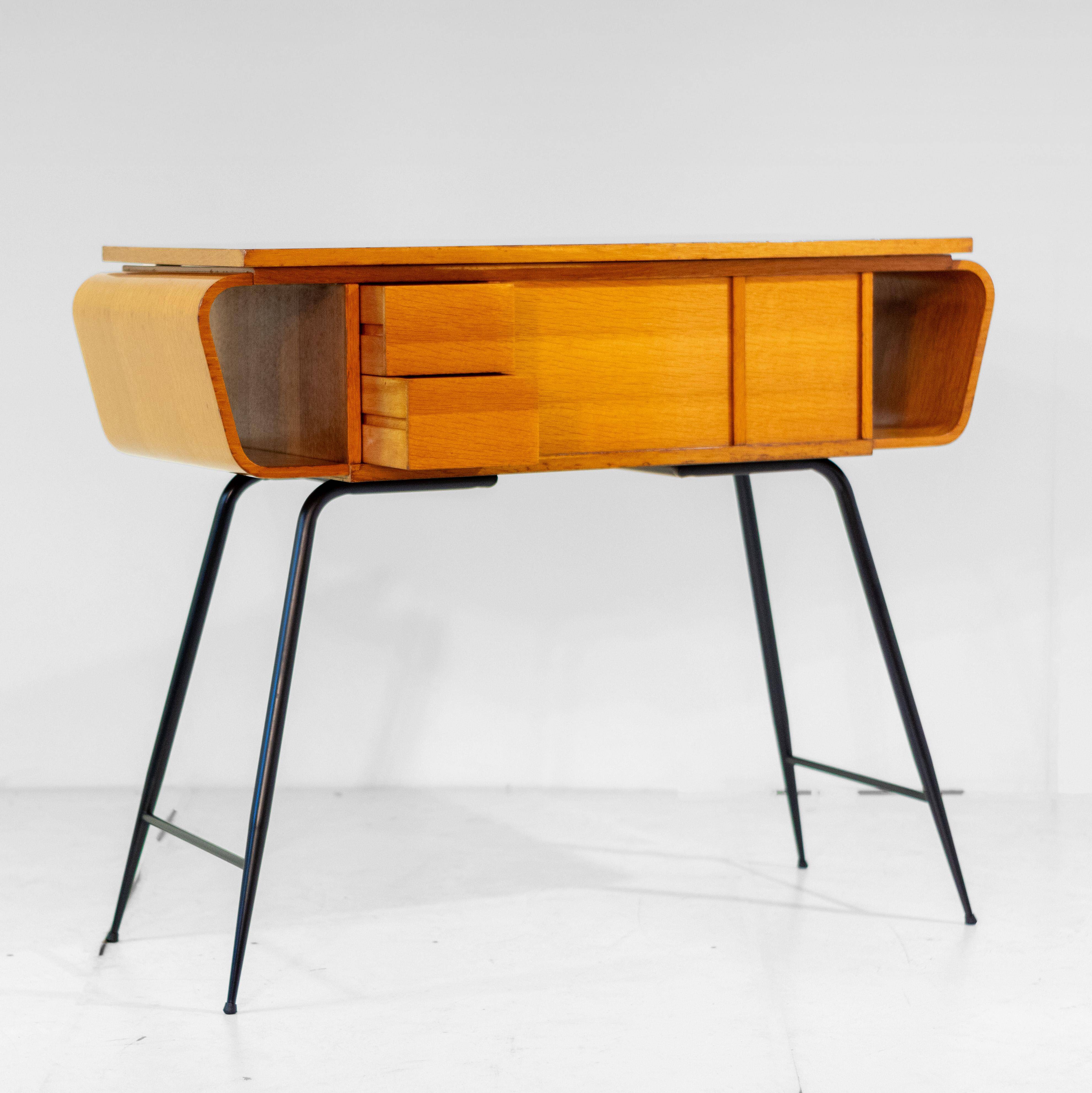 1960s Singer Console Table