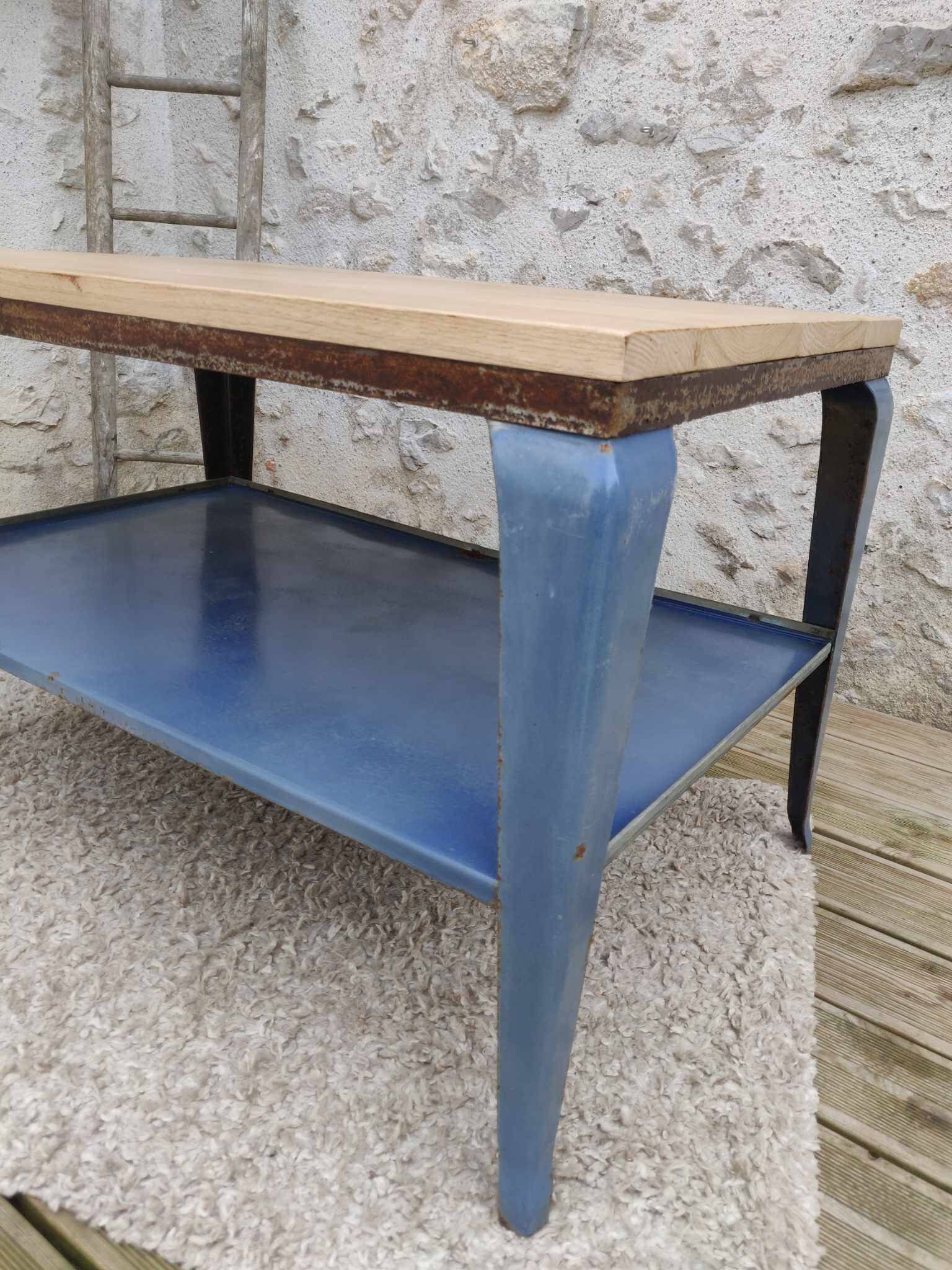 Table d'appoint industrielle