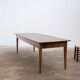 Grande table de ferme en bois, 1880