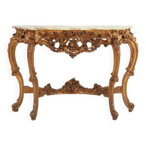 Console de style Louis - plateau