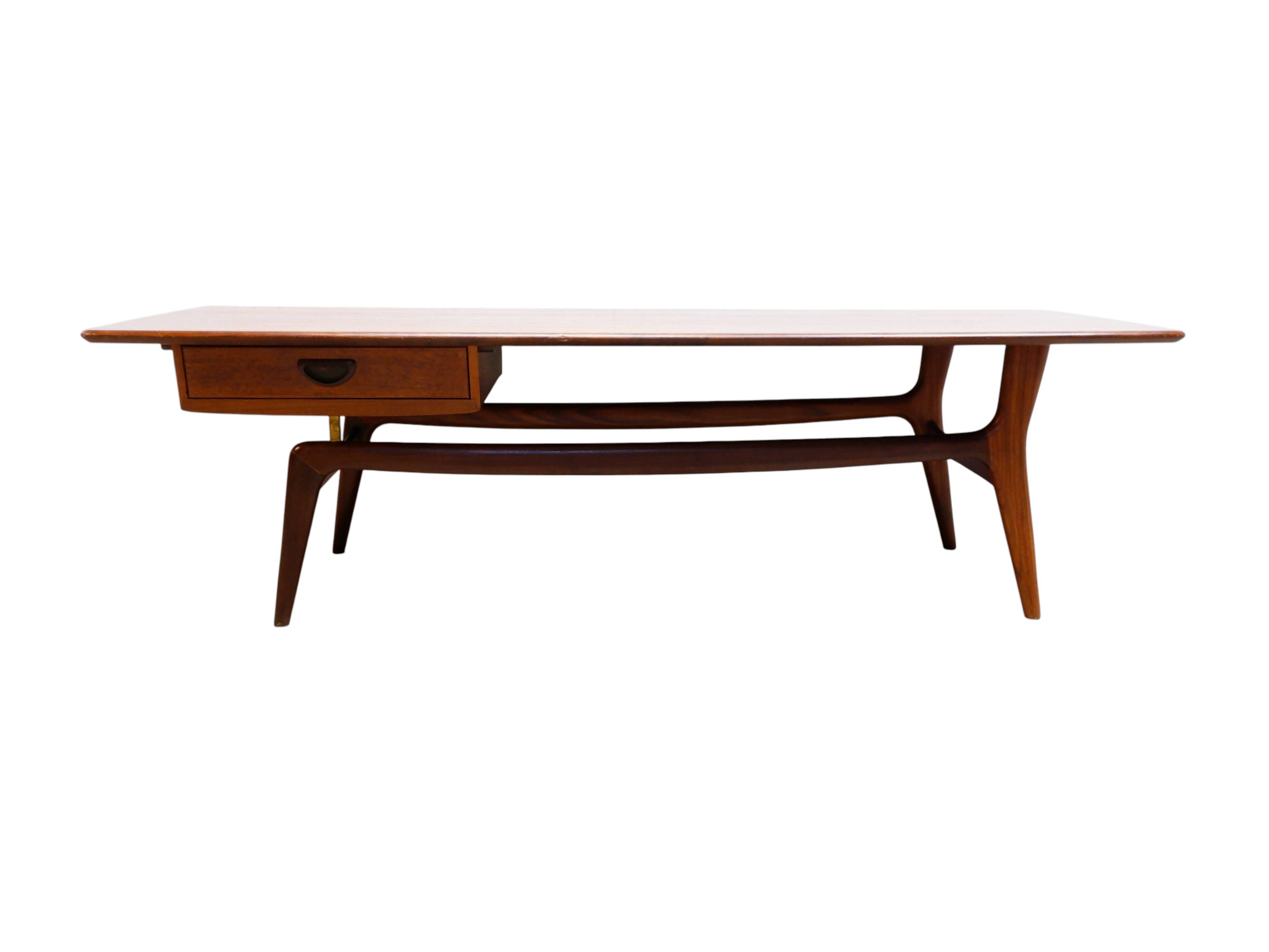 Louis van Teeffelen coffee table for Webe Holland, 1960s