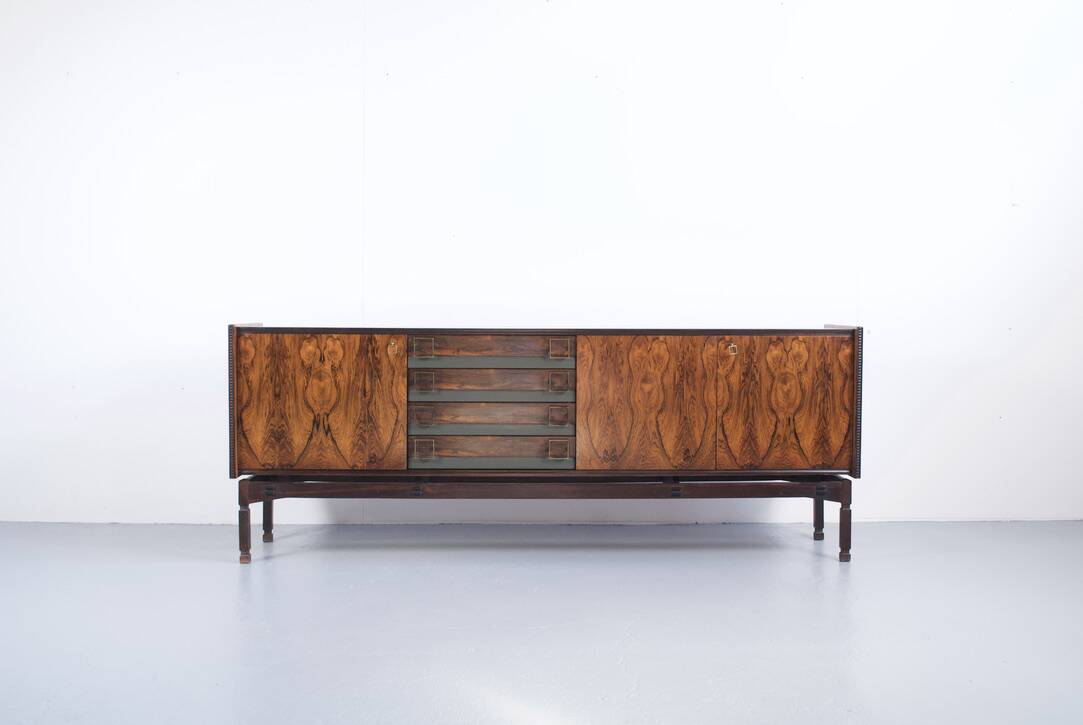 Italian enfilade rio rosewood 1960s
